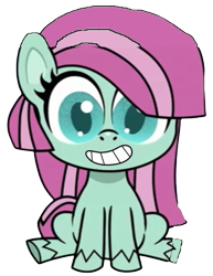 Size: 383x497 | Tagged: safe, artist:luckydog416, edit, edited screencap, screencap, minty (g4), earth pony, g4, g4.5, my little pony: pony life, background removed, simple background, solo, transparent background
