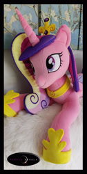 Size: 1280x2542 | Tagged: safe, artist:purplenebulastudios, princess cadance, pony, g4, irl, photo, plushie, solo