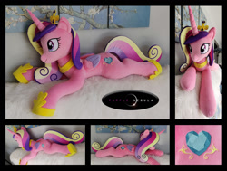 Size: 1280x966 | Tagged: safe, artist:purplenebulastudios, princess cadance, pony, g4, irl, photo, plushie, solo
