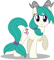 Size: 3820x4223 | Tagged: safe, artist:kojibiose, capricorn (g4), earth pony, pony, g4, absurd resolution, capricorn, female, mare, ponyscopes, simple background, solo, transparent background, vector