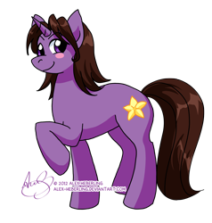 Size: 1320x1386 | Tagged: dead source, safe, artist:alex-heberling, pony, unicorn, jesuotaku, ponified, raised hoof, simple background, smiling, tgwtg, transparent background