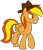 Size: 363x422 | Tagged: safe, artist:noi kincade, oc, oc only, oc:firey ratchet, pegasus, pony, g4, fedora, hat, male, simple background, smiling, solo, stallion, transparent background