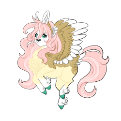 Size: 5000x5000 | Tagged: safe, artist:tearyidle, fluttershy, pegasus, pony, g4, absurd resolution, alternate design, bald face, blaze (coat marking), cloven hooves, coat markings, facial markings, feathered fetlocks, looking at you, simple background, solo, spread wings, tail, tail feathers, transparent background, wings