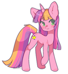 Size: 1071x1161 | Tagged: safe, artist:lnspira, beachberry (g4), pony, g4, simple background, solo, transparent background