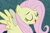 Size: 1133x743 | Tagged: safe, screencap, fluttershy, pegasus, pony, g4, my little pony: friendship is magic, season 2, the return of harmony, cropped, discorded, female, flutterbitch, fluttercruel, laughing, mare, smug, solo, spread wings, wings