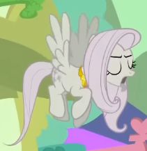 Size: 211x217 | Tagged: safe, screencap, fluttershy, pegasus, pony, g4, season 2, the return of harmony, cropped, discorded, element of kindness, eyes closed, female, flutterbitch, fluttercruel, flying, mare, solo, tongue out