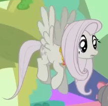 Size: 214x210 | Tagged: safe, screencap, fluttershy, pegasus, pony, g4, season 2, the return of harmony, cropped, discorded, element of kindness, female, flutterbitch, fluttercruel, flying, looking at something, mare, solo, surprised