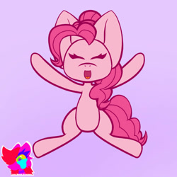 Size: 828x828 | Tagged: safe, artist:lovebombcreations, pinkie pie, earth pony, g4, solo