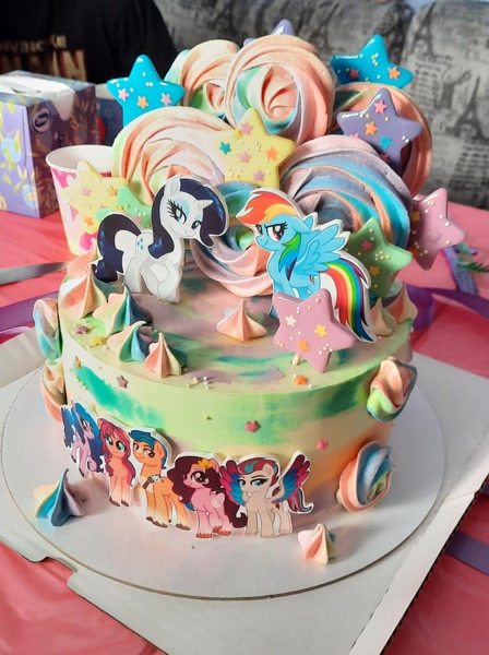 Mercy! Gorgeous rainbow unicorn cake. "Rainbow Pegasus-Unicorn ... |  Rainbow unicorn cake, Amazing cakes, Unicorn cake