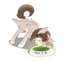 Size: 6584x5670 | Tagged: safe, artist:bumskuchen, oc, oc only, pegasus, pony, food, herbivore, simple background, solo, spinach, transparent background