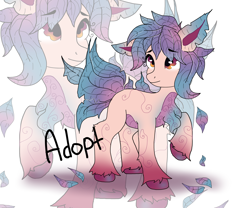 Size: 3000x2500 | Tagged: safe, artist:kristina, oc, oc only, earth pony, pony, adoptable, commission, cute, pokémon, raised hoof, simple background, solo, white background, ych result, zoom layer