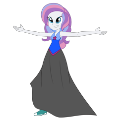 Size: 2500x2500 | Tagged: safe, artist:nie-martw-sie-o-mnie, potion nova, human, equestria girls, g4, g4.5, clothes, dress, equestria girls-ified, g4.5 to equestria girls, g4.5 to g4, gala dress, generation leap, gown, humanized, long dress, long skirt, simple background, skirt, solo, transparent background