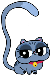 Size: 500x700 | Tagged: safe, artist:minyboy5, edit, edited screencap, screencap, bubbles cherub mcsquee, cat, cute-pocalypse meow, g4, g4.5, my little pony: pony life, background removed, male, simple background, solo, transparent background