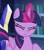 Size: 956x1080 | Tagged: safe, screencap, twilight sparkle, alicorn, pony, g4, it isn't the mane thing about you, my little pony: friendship is magic, cropped, eyes closed, library, magic, magic aura, raised hoof, solo, twilight sparkle (alicorn), twilight's castle, twilight's castle library