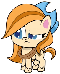 Size: 450x554 | Tagged: safe, artist:luckydog416, edit, edited screencap, screencap, lariat, earth pony, g4.5, my little pony: pony life, the great cowgirl hat robbery, background removed, female, mare, simple background, transparent background