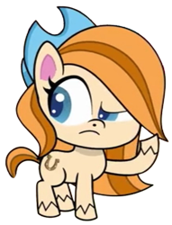 Size: 436x572 | Tagged: safe, artist:luckydog416, edit, edited screencap, screencap, lariat, earth pony, g4.5, my little pony: pony life, the great cowgirl hat robbery, background removed, female, mare, simple background, solo, transparent background