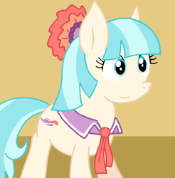 Size: 690x702 | Tagged: safe, artist:cmara, coco pommel, earth pony, pony, g4, female, solo