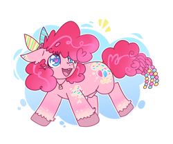 Size: 1555x1303 | Tagged: safe, artist:pikachu0205, pinkie pie, earth pony, g4, female, simple background, solo, transparent background