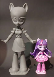 Size: 1846x2628 | Tagged: safe, octavia melody, equestria girls, g4, 3d print, customized toy, doll, equestria girls minis, figurine, irl, photo, prototype, toy