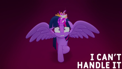 Size: 1920x1080 | Tagged: safe, edit, edited screencap, editor:quoterific, screencap, twilight sparkle, alicorn, g4, my little pony: the movie, crown, jewelry, regalia, solo, twilight sparkle (alicorn)