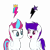 Size: 3600x3600 | Tagged: safe, artist:ramixe dash, zipp storm, oc, oc:lightning stars, pegasus, pony, g4, g5, canon x oc, duo, female, g5 to g4, generation leap, male, mare, movie accurate, ship:zippstars, simple background, stallion, transparent background