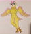 Size: 2860x3117 | Tagged: safe, artist:camerontehtranz, fluttershy, bird, owl, anthro, g4, arm behind back, barn owl, beak, breasts, featureless breasts, featureless crotch, furrified, solo, species swap, spread wings, tail, tail feathers, talons, traditional art, wings