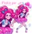 Size: 1923x2043 | Tagged: safe, artist:libbly_libby, pinkie pie, equestria girls, g4, balloon, bow, clothes, grin, hair bow, happy, heart, heart balloon, slender, smiling, socks, solo, thin