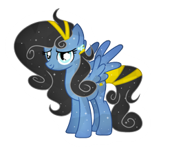 Size: 1585x1405 | Tagged: safe, artist:darbypop1, oc, oc only, oc:sanaa, pegasus, pony, crystallized, female, mare, simple background, solo, transparent background