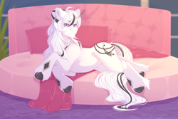 Size: 5315x3543 | Tagged: safe, artist:creed larsen, oc, pony, unicorn, commission, looking at you, smiling, solo