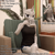 Size: 3840x3840 | Tagged: safe, artist:marianokun, anthro, 3d, advertisement, blender, clothes, commission, cup, description is relevant, female, looking at you, male, sitting, ych example, your character here