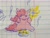 Size: 2048x1542 | Tagged: safe, artist:enjoy_mayer, pinkie pie, earth pony, pony, g4, balloon, cake, cute, diapinkes, food, graph paper, marker drawing, paper, pen drawing, sitting, solo, stars, traditional art