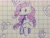 Size: 2048x1542 | Tagged: safe, artist:enjoy_mayer, rarity, pony, unicorn, g4, cute, graph paper, heart, irl, marker drawing, no mouth, pen drawing, photo, raised hoof, raribetes, solo, stars, traditional art