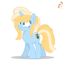 Size: 3000x3000 | Tagged: safe, artist:r4hucksake, oc, oc only, oc:vibe check, pony, unicorn, blushing, female, mare, scrunchy face, simple background, solo, transparent background