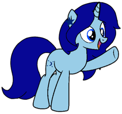 Size: 453x422 | Tagged: safe, oc, oc only, oc:moonlight sparkle, pony, unicorn, g4, female, simple background, solo, transparent background