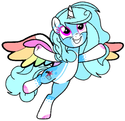 Size: 563x548 | Tagged: safe, oc, oc only, oc:jemima sparkle, oc:jemimasparkle, alicorn, pony, g4, female, simple background, solo, transparent background