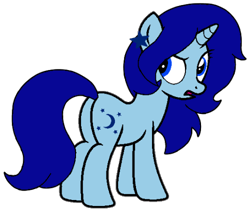 Size: 500x422 | Tagged: safe, oc, oc only, oc:moonlight sparkle, pony, unicorn, g4, female, simple background, solo, transparent background