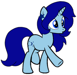 Size: 432x422 | Tagged: safe, oc, oc only, oc:moonlight sparkle, pony, unicorn, g4, female, simple background, solo, transparent background