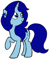 Size: 353x422 | Tagged: safe, oc, oc only, oc:moonlight sparkle, pony, unicorn, g4, female, simple background, solo, transparent background