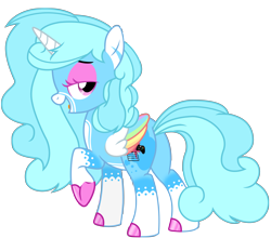 Size: 8996x7907 | Tagged: safe, artist:ejlightning007arts, oc, oc only, oc:jemima sparkle, oc:jemimasparkle, alicorn, pony, g4, female, simple background, solo, transparent background