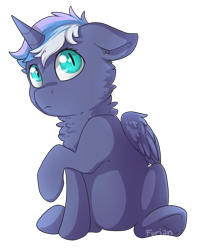 Size: 3279x3959 | Tagged: safe, artist:wallvie, oc, oc only, oc:moonlight melody (wallvie), alicorn, pony, baby, baby pony, simple background, solo, transparent background