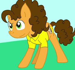 Size: 830x772 | Tagged: safe, artist:cmara, cheese sandwich, earth pony, g4, male, solo