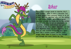 Size: 3014x2102 | Tagged: safe, artist:aleximusprime, oc, oc only, dragon, eastern dragon, fanfic:my little sister is a dragon, description, eastern drake, ester dracos, long, long dragon, story included
