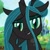 Size: 1080x1080 | Tagged: safe, artist:queenchangeling, queen chrysalis, changeling, changeling queen, g4, changeling hive, changeling kingdom, female, selfie, solo