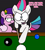 Size: 3023x3351 | Tagged: safe, artist:professorventurer, pipp petals, zipp storm, pegasus, pony, g5, 8 ball, billiards, chest fluff, duo, female, mare, pool cue, pool table, royal sisters (g5), scrub, siblings, sisters, smiling, spread wings, wings