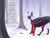 Size: 1280x961 | Tagged: safe, artist:pixelberrry, oc, oc only, oc:cloudy night, pegasus, pony, clothes, female, forest, mare, nature, scarf, slender, snow, snowfall, solo, thin, tree