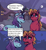 Size: 2305x2518 | Tagged: safe, artist:dragao_tecnologia, comet (g5), sprout cloverleaf, auroricorn, earth pony, pony, g5, my little pony: tell your tale, 2 panel comic, alternate hairstyle, city, comic, glasses, male, maretime bay, meta, stallion