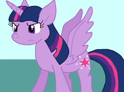 Size: 910x672 | Tagged: safe, artist:cmara, twilight sparkle, alicorn, pony, g4, female, ready to fight, solo, twilight sparkle (alicorn)