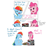 Size: 2000x2000 | Tagged: safe, artist:pascal571, pinkie pie, rainbow dash, earth pony, pegasus, pony, g4, comic, confused, crying, duo, duo female, female, lampshade hanging, lego, mare, simple background, sudden realization, white background