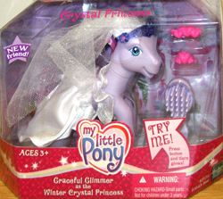 Size: 1165x1041 | Tagged: safe, graceful glimmer, pony, g3, crystal princess, female, irl, photo, solo