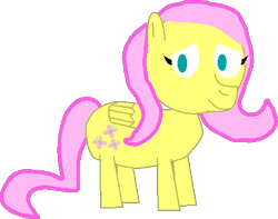 Size: 437x344 | Tagged: safe, artist:drewthethomasfan, fluttershy, pegasus, pony, g4, female, simple background, solo, transparent background